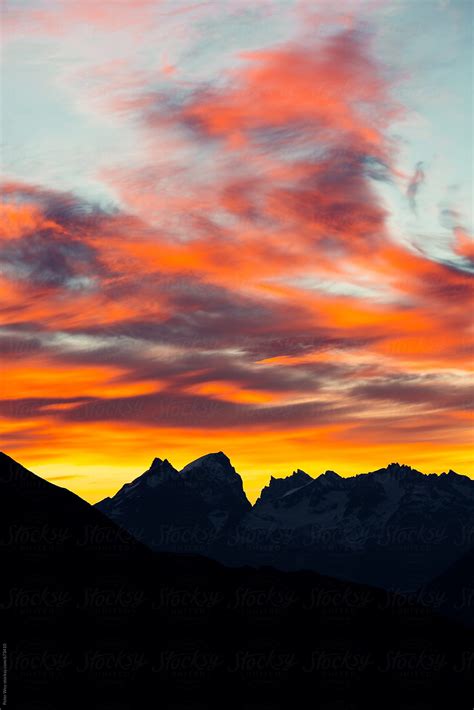 "Glowing Clouds At Sunrise" by Stocksy Contributor "Peter Wey" - Stocksy