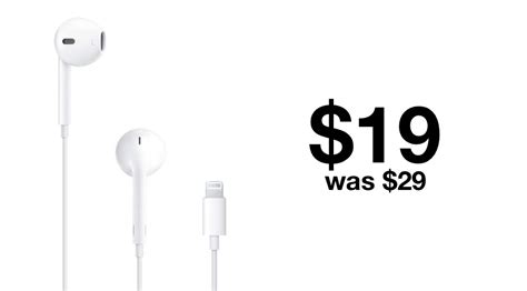 Apple EarPods with Lightning Connector Currently Just $19.99 [$10 Off]