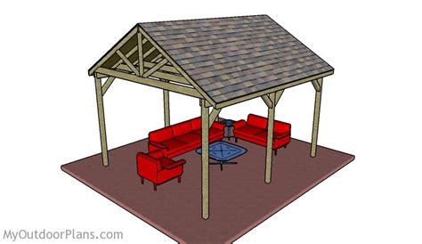 Backyard Pavilion Plans | MyOutdoorPlans | Free Woodworking Plans and ...