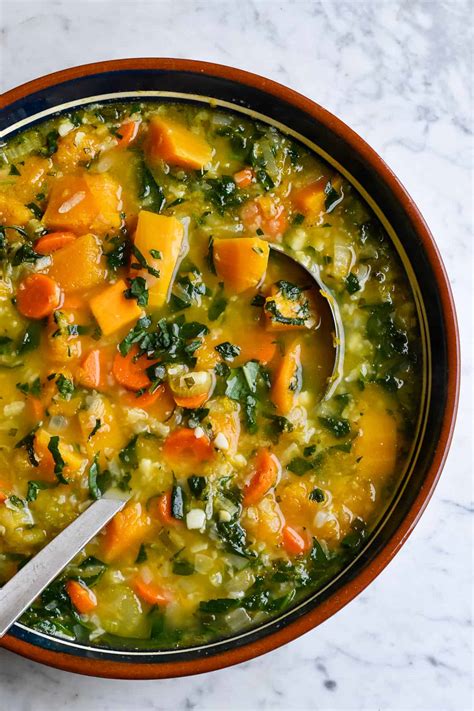 Butternut Squash Vegetable Soup | Eat Well Enjoy Life