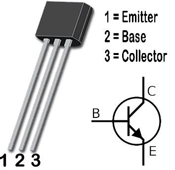 S8050 Transistor : Pin Configuration, Circuit, Working & Its Applications