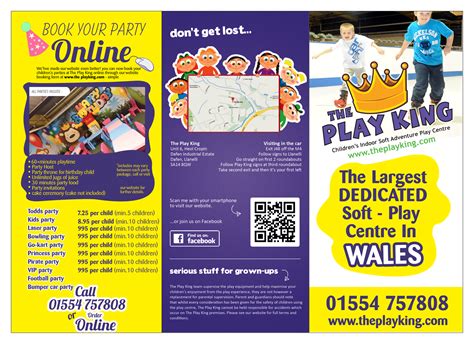 Colorful Bold Promotional Flyer Design For Eddies Play Ltd The Play