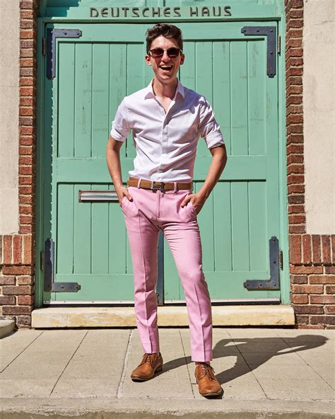 Formal And Casual Pastels In Nyc Lifestyle Eitan Bernath