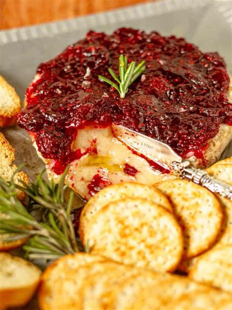 Baked Brie With Cranberry Sauce Real Food With Sarah