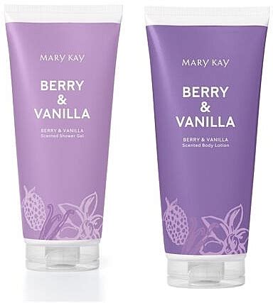 Mary Kay Berry Vanilla B Lot 200ml Sh Gel 200ml Set Makeup Uk