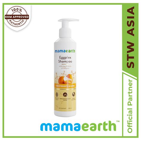 Mamaearth Strength And Shine Eggplex Shampoo With Egg Protein