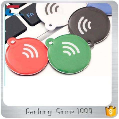 Rfid Nfc Pet Ntag Tag Label With Qr Code Round Mm In Low Price