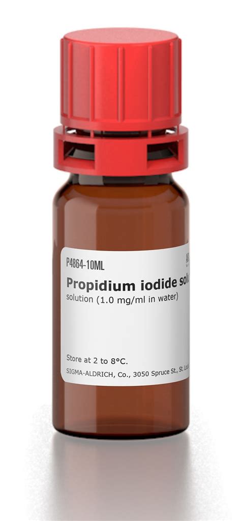 Propidium Iodide Solution Sol P4864 10ML SIGMA ALDRICH SLS