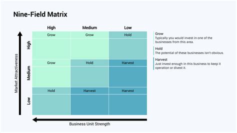 GE-McKinsey Matrix Maker – 100+ stunning chart types — Vizzlo