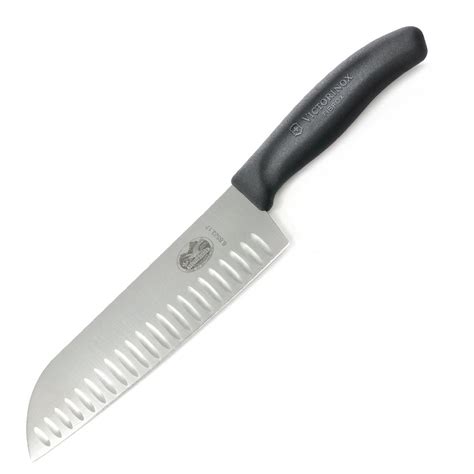 Victorinox Scalloped Edged Santoku Knife 17cm By Victorinox D828