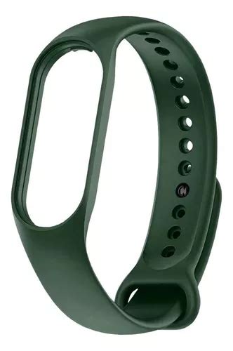 Malla Para Xiaomi Mi Band 5 Pulsera Correa Silicona Colores Verde