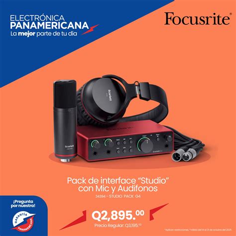 Electrónica - Tu estudio de grabación empieza aquí. Con el Focusrite