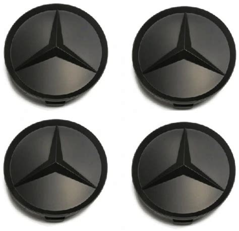 4x KAPSLE DO MERCEDES 75mm DEKIELKI ZAŚLEPKI KAPSEL DEKIELEK DO FELG 4