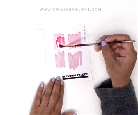 Monochromatic Flower Painting Tutorial Smiling Colors