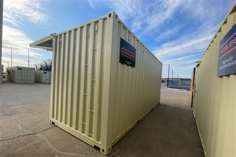 Ready To Ship 20 Insulated Storage With Awning Xcaliber Container