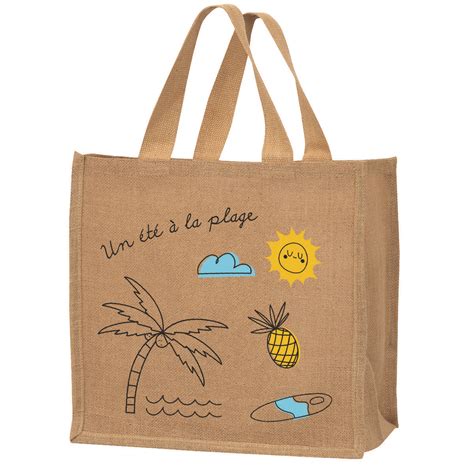 Sac Toile De Jute Plage Atelier Yuwa Ciao Jp