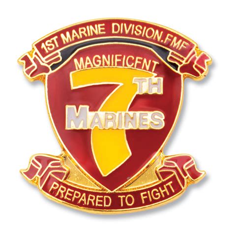 7th Marine Regiment Pin Sgt Grit