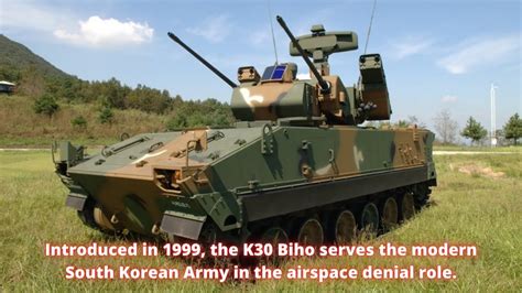 Hanwha K Biho Flying Tiger Self Propelled Anti Aircraft Artillery