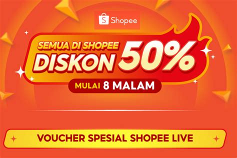 Diskon Persen Shopee Live Sampai Kapan Dimulai Juli Promo