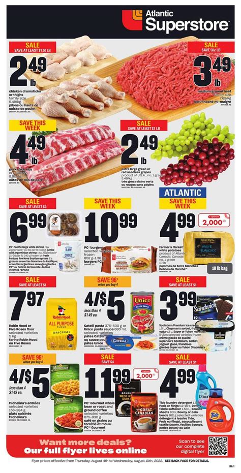 Atlantic Superstore Flyer August To