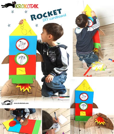 Krokotak Rocket Ikea Cardboard Boxes