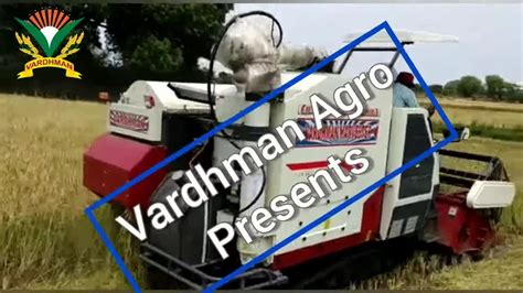 Feet Mild Steel Vardhman Tractor Mounted Combine Harvester Acre