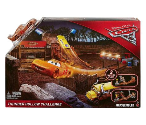 Mattel Disney Cars Zestaw Thunder Hollow Pojazdy Tory I Gara E