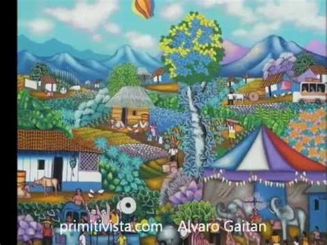 Pintura Primitivista De Nicaragua YouTube