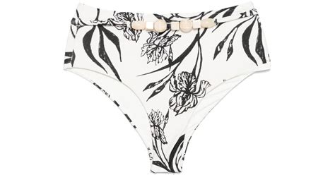 Patbo Iris Bikini Bottoms In White Lyst