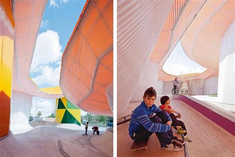 Magnificent Factoría Joven Skate Park Is A Luminous Oasis In Mérida