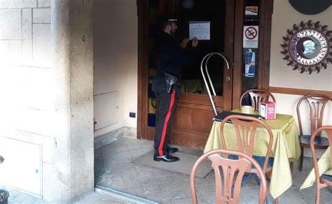 Siracusa Covid Violazione Dpcm Carabinieri Chiudono Un Bar Nella