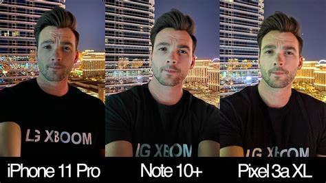 Iphone Pro Vs Note Vs Google Pixel A Xl Night Mode Camera