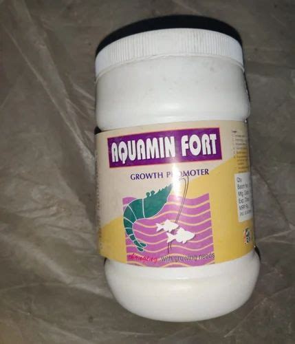 Powder Aquamin Fort Fish Growth Promoter Feed Supplement Fish Type