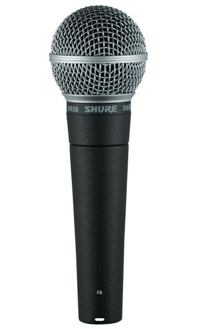 🥇 Shure Sm58 Microfono Vocal Dinamico Cardioide En Perú Latin Music