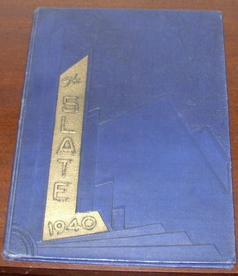 THE SLATE Bangor High School YEARBOOK Pennsylvania 1940 PA | #432174903