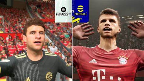 Fifa Vs Efootball Qual Est Melhor Gameplay Comparison