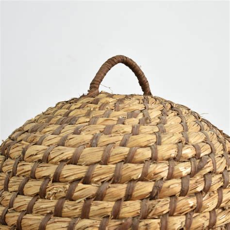 Antique French Bee Skep K Mayfly Vintage