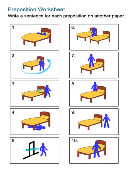 Prepositions Of Place And Locations Poster Esl Worksheet By Botello