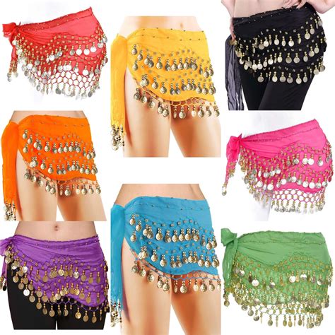 Belly Dance Belt Hip Scarf Chiffon Fabric Free Size High Etsy