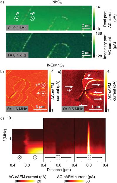 Spatially Resolved Measurements Of The Unusual AC Response At Different