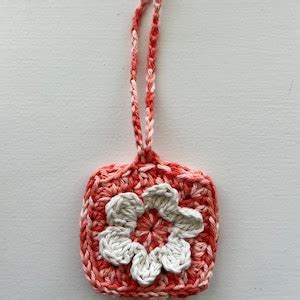 Crochet Flower AirPod Case Etsy