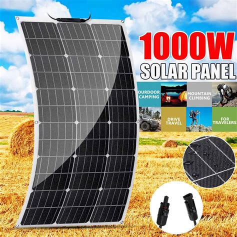 Kit de Panel Solar de 1000W 5V 18V salida Dual USB célula Solar