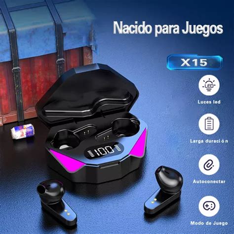 X15 Auriculares Inalámbricos Para Juegos Con Bluetooth Meses Sin Interés