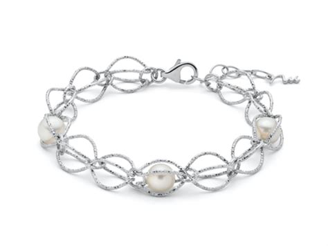 Oiritaly Bracciale Donna Miluna PBR3345B Miss Italia Argento