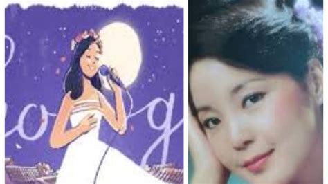 Video Inilah Lagu Legendaris Teresa Teng Sosok Google Doodle Hari Ini