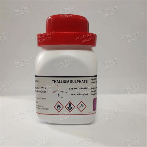 Thallium Sulfate Powder Packaging Type 100gram At 12399 Bottle In