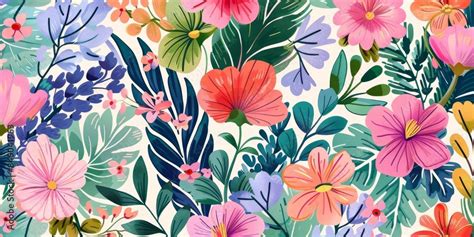 Vibrant Floral Patterns for Festive Celebrations and Invitations. 4K ...