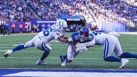 Daniel Jones finds Isaiah Hodgins for 6-yard TD | Giants vs. Colts ...