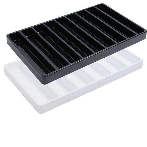 18-Compartment Heavy Duty Lightweight Plastic Stackable Trays (PC18) - Ed's Box & Supply Inc.