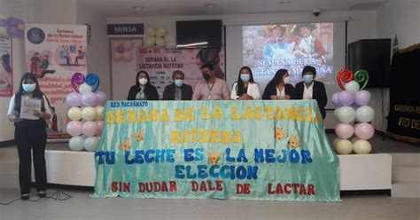 Con Diversas Actividades Sector Salud Promueve La Lactancia Materna